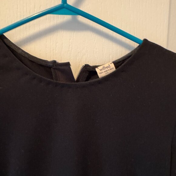 Wilfred Fitted short sleeve peplum top - Picture 2 of 3